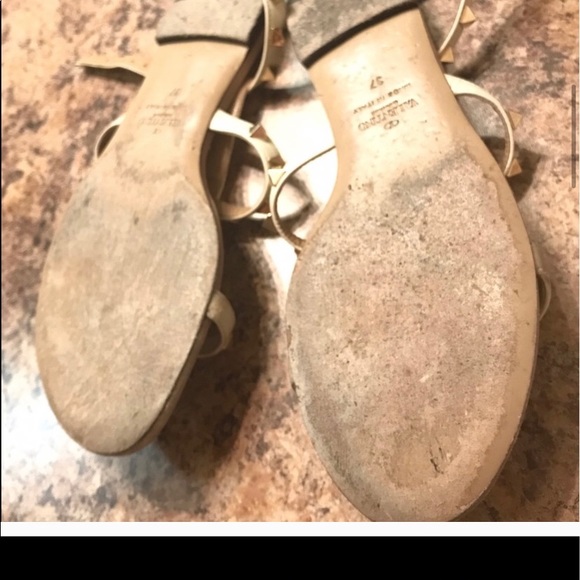 Valentino Rock Stud Sandals - Picture 7 of 8